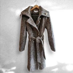 Calvin Klein Tweed Trench